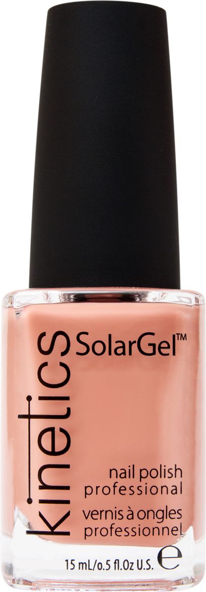 Kinetics Профессиональный лак SolarGel Polish, 15 мл, тон 060KNP060 Kinetics Профессиональный лак SolarGel Polish, 15 мл, тон 060KNP060Новое поколение профессиональных гелевых лаков для ногтей, которые наносятся как обычный лак, а выглядят как гель. Ультра модные и классические цвета, поражают своей стойкостью и разнообразием оттенков. Стойкость до 10 дней, не требует специальной сушки в UV/LED лампе. Рекомендуется использовать с верхним покрытием SolarGel Top Coat