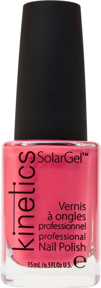 Kinetics Профессиональный лак SolarGel Polish, 15 мл, тон 225KNP225 Kinetics Профессиональный лак SolarGel Polish, 15 мл, тон 225KNP225Новое поколение профессиональных гелевых лаков для ногтей, которые наносятся как обычный лак, а выглядят как гель. Ультра модные и классические цвета, поражают своей стойкостью и разнообразием оттенков. Стойкость до 10 дней, не требует специальной сушки в UV/LED лампе. Рекомендуется использовать с верхним покрытием SolarGel Top Coat