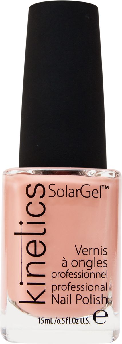 Kinetics Профессиональный лак SolarGel Polish, 15 мл, тон 315KNP315 Kinetics Профессиональный лак SolarGel Polish, 15 мл, тон 315KNP315Новое поколение профессиональных гелевых лаков для ногтей, которые наносятся как обычный лак, а выглядят как гель. Ультра модные и классические цвета, поражают своей стойкостью и разнообразием оттенков. Стойкость до 10 дней, не требует специальной сушки в UV/LED лампе. Рекомендуется использовать с верхним покрытием SolarGel Top Coat