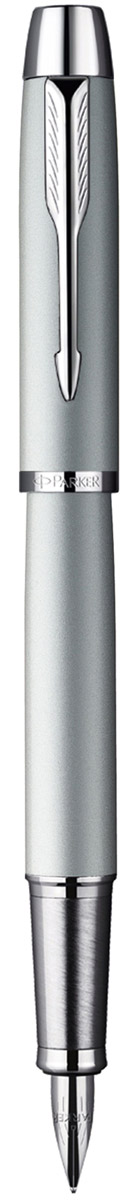 Parker Ручка перьевая Im Silver CT цвет корпуса светло-серыйPARKER-S0856200 Parker Ручка перьевая Im Silver CT цвет корпуса светло-серыйPARKER-S0856200Ручка - это не просто пишущий инструмент, это - часть имиджа, наглядно демонстрирующая статус, характер и образ жизни ее владельца. Перьевая ручка Parker Im Silver CT с пером из нержавеющей стали - это гарант вашего неповторимого стиля и элегантности. Корпус ручки выполнен из нержавеющей стали, а хранится она в фирменном футляре. Бренд Parker гарантирует полную уверенность в превосходном качестве товара. Ручка Parker будет не только долго служить, но и неизменно радовать удобством и легкостью письма, надежностью в эксплуатации и прекрасным эстетическим исполнением. Удивительное разнообразие моделей, а также великолепие и надежность отделки поверхностей позволяют удовлетворить даже самые взыскательные вкусы, обеспечивая при этом безукоризненность исполнения самых разных задач в процессе письма.