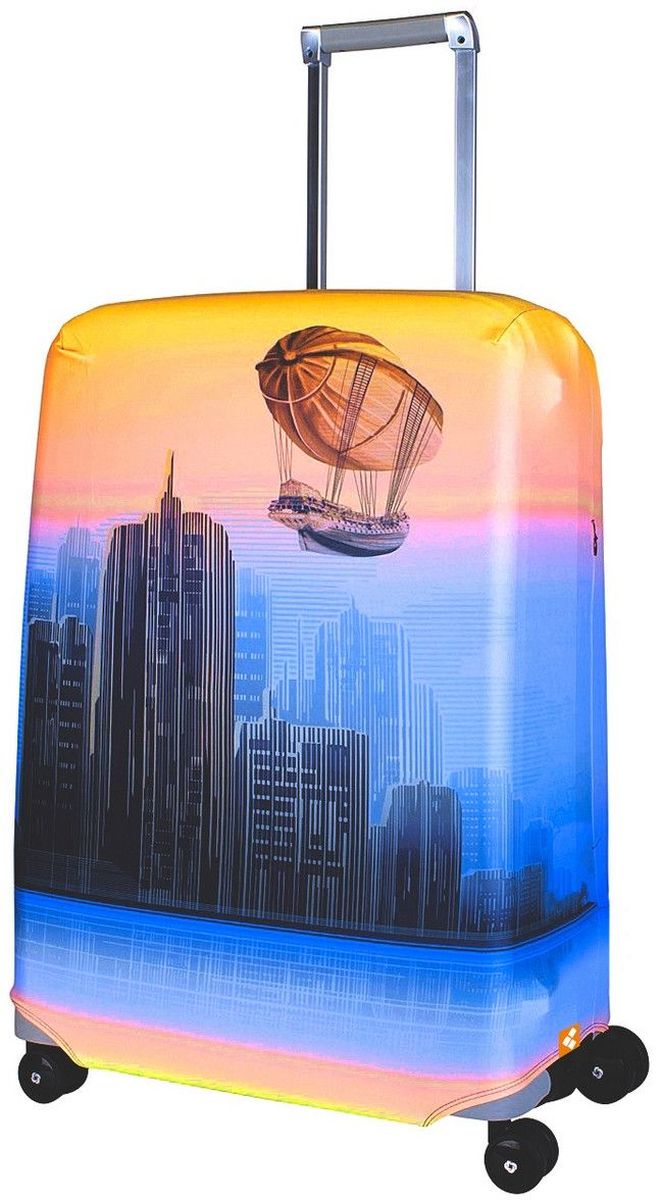 Чехол для чемодана Routemark Zeppeline, размер M/L (65-74 см)Zep-M/L Чехол для чемодана Routemark Zeppeline, размер M/L (65-74 см)Zep-M/LДля чемоданов средних размеров, высотой от 65 до 74 см (24-28 inch) (мерить от пола). Плотность ткани - 240 г/кв.м, упрочнённые швы, 2 потайные молнии для боковых ручек с двух сторон. Внизу чехла - молния трактор, дополнительная резинка с фастексом для лучшей усадки. Стойкая сублимационная печать.