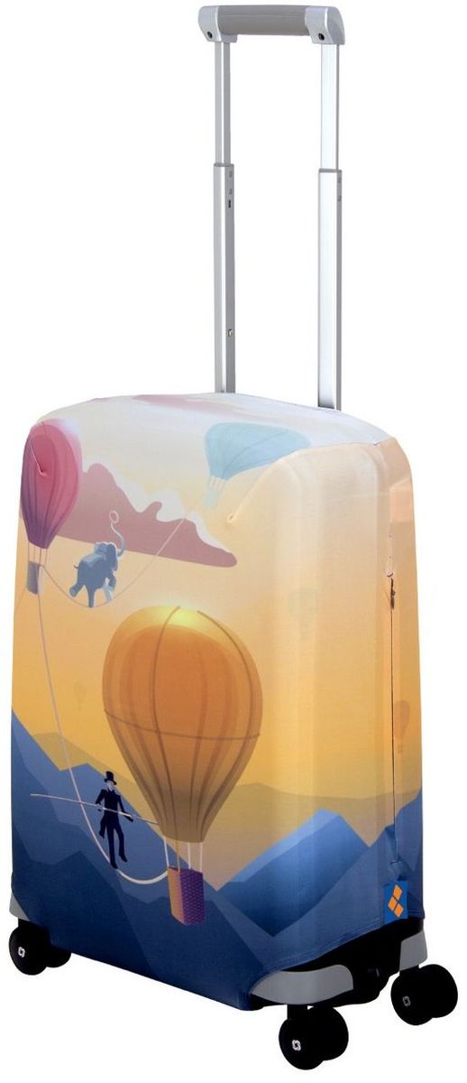 Чехол для чемодана Routemark Bristol, размер S (50-55 см)BrisII-S Чехол для чемодана Routemark Bristol, размер S (50-55 см)BrisII-SДля чемоданов маленьких размеров, высотой от 50 до 55 см (19-21 inch) (мерить от пола). Плотность ткани - 240 г/кв.м, упрочнённые швы, 2 потайные молнии для боковых ручек с двух сторон. Внизу чехла - молния трактор, дополнительная резинка с фастексом для лучшей усадки. Стойкая сублимационная печать.