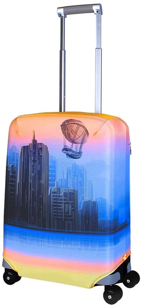 Чехол для чемодана Routemark Zeppeline, размер S (50-55 см)Zep-S Чехол для чемодана Routemark Zeppeline, размер S (50-55 см)Zep-SДля чемоданов маленьких размеров, высотой от 50 до 55 см (19-21 inch) (мерить от пола). Плотность ткани - 240 г/кв.м, упрочнённые швы, 2 потайные молнии для боковых ручек с двух сторон. Внизу чехла - молния трактор, дополнительная резинка с фастексом для лучшей усадки. Стойкая сублимационная печать.