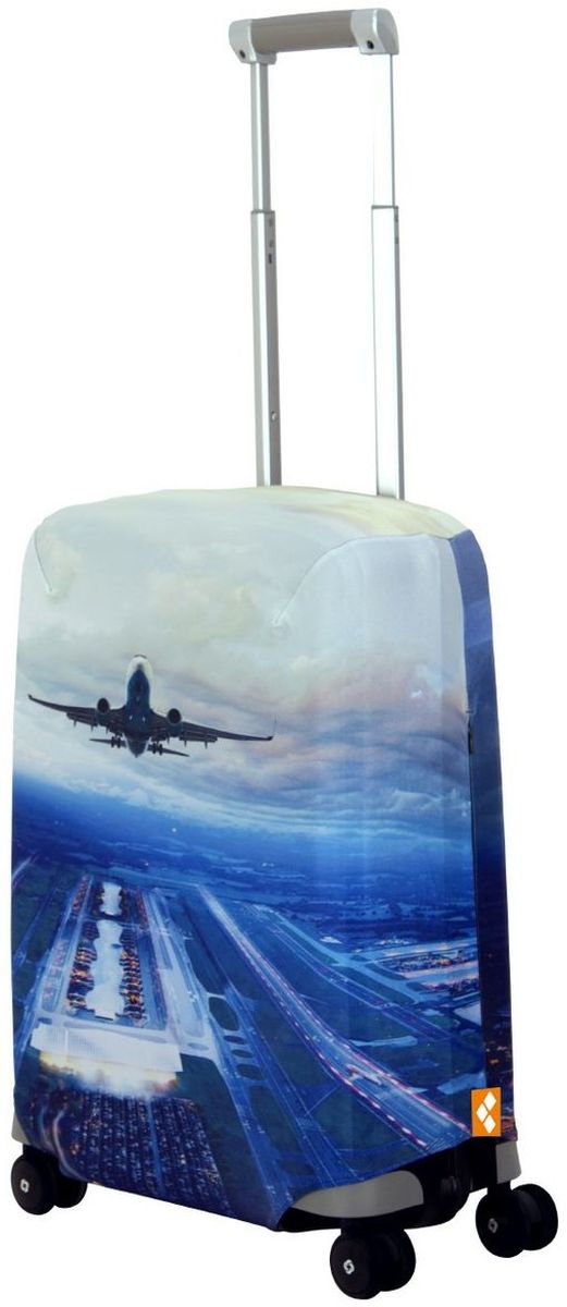 Чехол для чемодана Routemark Plane, размер S (50-55 см)Pl-II-S Чехол для чемодана Routemark Plane, размер S (50-55 см)Pl-II-SДля чемоданов маленьких размеров, высотой от 50 до 55 см (19-21 inch) (мерить от пола). Плотность ткани - 240 г/кв.м, упрочнённые швы, 2 потайные молнии для боковых ручек с двух сторон. Внизу чехла - молния трактор, дополнительная резинка с фастексом для лучшей усадки. Стойкая сублимационная печать.