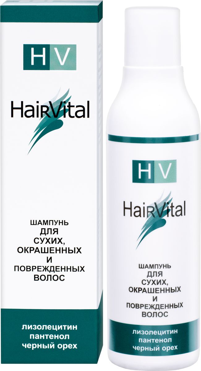 Hair Vital Шампунь для сухих, окрашенных и поврежденных волос, 200 мл72243 Hair Vital Шампунь для сухих, окрашенных и поврежденных волос, 200 мл72243• Улучшает микроциркуляцию волосяных фолликулов • Питает и восстанавливает поврежденные волосы • Оказывает выраженный увлажняющий эффект • Придает волосам блеск и эластичность • Подходит для ежедневного использования Активные компоненты: экстракт черного ореха, гидролизат кератина, лизолецитин, пантенол