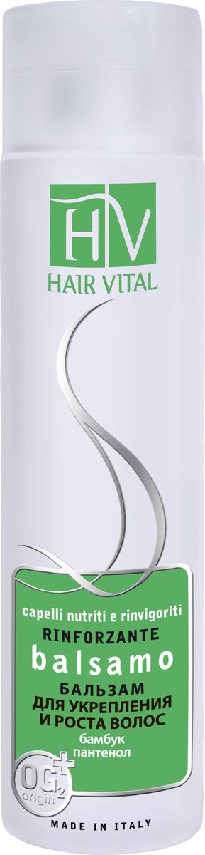 Hair Vital Бальзам для укрепления и роста волос, 250 мл70231 Hair Vital Бальзам для укрепления и роста волос, 250 мл70231Питает и укрепляет волосы • Улучшает микроциркуляцию волосяных фолликулов • Обладает увлажняющим действием • Облегчает расчесывание и укладку • Не склеивает и не утяжеляет волосы Активные компоненты: иглица колючая, бамбук тростниковый, диметикон, пантенол, OG2