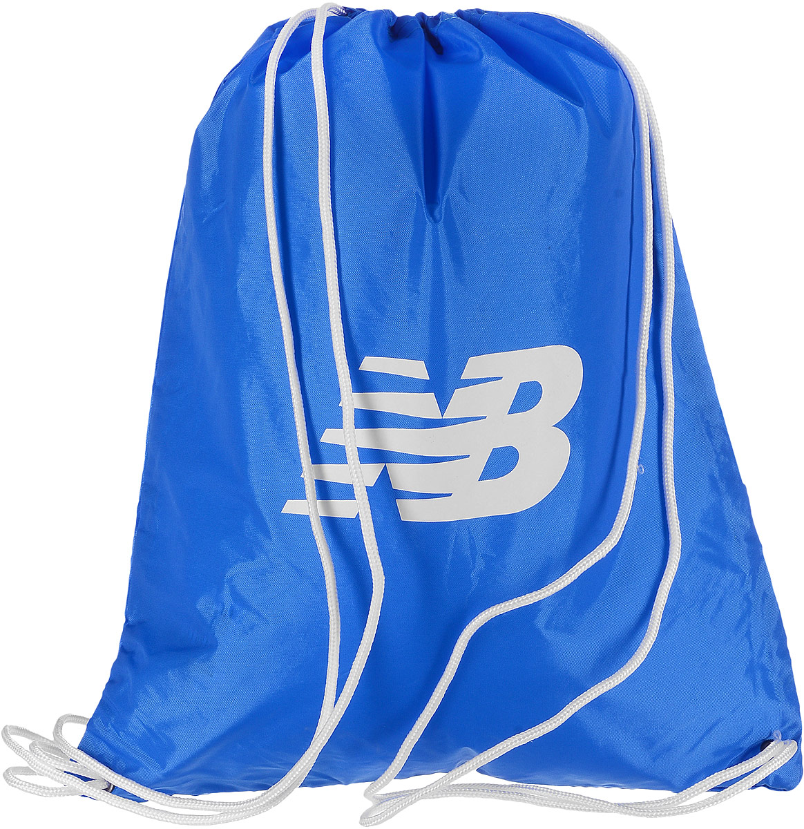 Рюкзак спортивный New Balance Cinch Sack, цвет: синий, 4,5 л500006/BL Рюкзак спортивный New Balance Cinch Sack, цвет: синий, 4,5 л500006/BLСтильный спортивный рюкзак New Balance Cinch Sack выполнен из нейлона и оформлен символикой бренда. Изделие имеет одно основное отделение, которое закрывается с помощью затягивающего шнурка. Веревочные завязки можно использовать как наплечные лямки. Стильный и функциональный рюкзак поместит все необходимое.