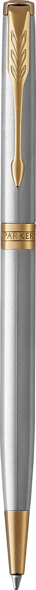 Parker Ручка шариковая Sonnet SLIM Stainless Steel GTPARKER-1931508 Parker Ручка шариковая Sonnet SLIM Stainless Steel GTPARKER-1931508Материал корпуса: Нержавеющая сталь Покрытие корпуса: Шлифованная нержавеющая сталь Материал отделки деталей корпуса: Позолота 23К, Торец ручки: латунь, покрытая золотом. Зажим колпачка: сталь, покрытая золотом. Кольцо: сталь, покрытая золотом. Способ подачи стержня: Поворотный Сделано во Франции.