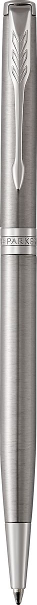 Parker Ручка шариковая Sonnet SLIM Stainless Steel CTPARKER-1931513 Parker Ручка шариковая Sonnet SLIM Stainless Steel CTPARKER-1931513Материал корпуса: Нержавеющая сталь Покрытие корпуса: Шлифованная нержавеющая сталь Материал отделки деталей корпуса: Торец ручки: латунь, покрытая палладием. Зажим колпачка: сталь, покрытая палладием. Кольцо: латунь, покрытая палладием. Способ подачи стержня: Поворотный Сделано во Франции.