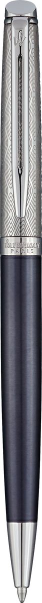 Waterman Ручка шариковая Hemisphere La Collection Privee Saphir Nocturne CT цвет чернил синийWAT-1971678 Waterman Ручка шариковая Hemisphere La Collection Privee Saphir Nocturne CT цвет чернил синийWAT-1971678Шариковая ручка Waterman Hemisphere La Collection Privee Saphir Nocturne CT - это незаменимый предмет на любом рабочем столе. Такая ручка обеспечит четкий цвет и мягкое письмо. Особенности: Материал корпуса: сталь Покрытие корпуса: матовое покрытие цвета синие ночи Материал отделки деталей корпуса: полированная сталь Колпачок из полированной стали с уникальной лазерной гравировкой. Кольцо с гравировкой Waterman Paris. Способ подачи стержня: поворотный механизм.