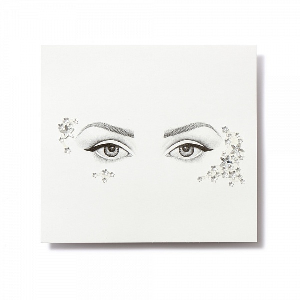Miami Tattoos Клеящиеся кристаллы для лица Crystalzzz Stars in Silver, 1 лист 15см*16смMT0050 Miami Tattoos Клеящиеся кристаллы для лица Crystalzzz Stars in Silver, 1 лист 15см*16смMT0050Miami Tattoos - это дизайнерские переводные тату-украшения. Коллекция кристаллов Crystalzzz — это модный аксессуар для вашей кожи, который наносится за считанные секунды. Больше вам не нужна помощь визажиста, чтобы создать необычный макияж. Просто отклейте кристаллы от прозрачной пленки и приклейте их на чистую кожу. Crystalzzz можно наносить как на лицо, так и на тело. Они не вызывают аллергию и абсолютно безопасны для кожи.