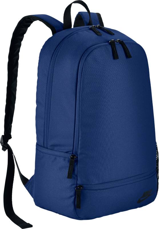 Рюкзак Nike Classic North-Solid, цвет: синий. BA5274-455BA5274-455 Рюкзак Nike Classic North-Solid, цвет: синий. BA5274-455BA5274-455Рюкзак Nike Classic North Solid - это неповторимый стиль и возможность хранить все, что тебе нужно. Рюкзак отличает вместительное основное отделение с двойной молнией и многочисленные карманы. Рюкзак из плотного полиэстера 600D с высокой износостойкостью. Мягкие регулируемые лямки и спинка для комфортного и удобного ношения. Имеется боковой карман на молнии для надежного хранения мелочей.