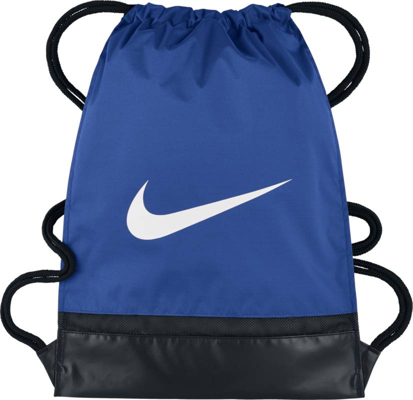 Рюкзак городской Nike Brasilia Gym Sack, цвет: синий. BA5338-480BA5338-480 Рюкзак городской Nike Brasilia Gym Sack, цвет: синий. BA5338-480BA5338-480Утягивающий шнурок и молнии по бокам спортивного рюкзака Nike Brasilia позволяют надежно хранить экипировку и быстро получать к ней доступ. Прочная водонепроницаемая ткань плотностью 600D защищает снаряжение от влаги. Сетчатая вставка в дне усиливает вентиляцию. Молния сбоку для удобного доступа к мелким предметам. Внутренний разделитель надежно защищает экипировку.