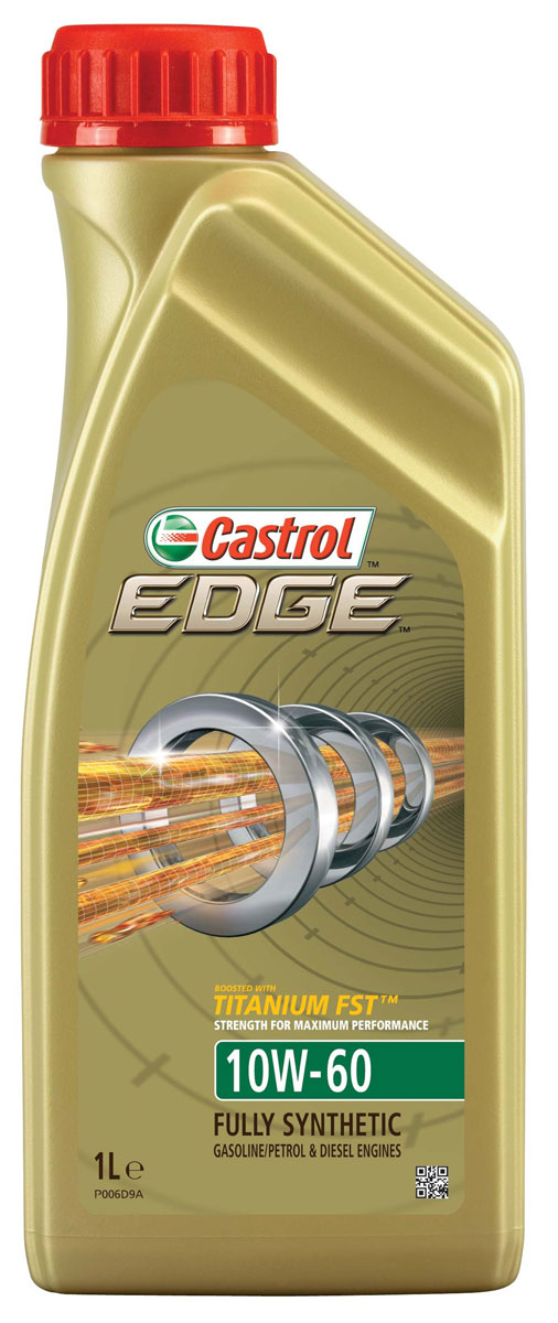 Масло моторное Castrol Edge, синтетические, 10W-60, 1 л15A001 Масло моторное Castrol Edge, синтетические, 10W-60, 1 л15A001Полностью синтетическое моторное масло Castrol Edge произведено с использованием новейшей технологии Titanium FST, придающей масляной пленке дополнительную силу и прочность благодаря соединениям титана. Castrol Edge радикально меняет поведение масла в условиях экстремальных нагрузок, формируя дополнительный ударопоглощающий слой. Castrol Edge в 2 раза увеличивает прочность пленки, предотвращая ее разрыв и снижая трение для максимальной производительности двигателя. С Castrol Edge ваш автомобиль готов к любым испытаниям независимо от дорожных условий. Применение: Castrol Edge предназначено для двигателей суперкаров, включая Aston Martin V8 Vantage S, Ferrari F12 Berlinetta, Ferrari FF, в которых производитель рекомендует применять моторные масла, соответствующие классу вязкости SAE 10W-60 и отраслевому стандарту ACEA A3/B4. Castrol Edge одобрено для моторов суперкаров: Audi R8 V10 GT, Bugatti Chiron, Bugatti Veyron, требующих использования...