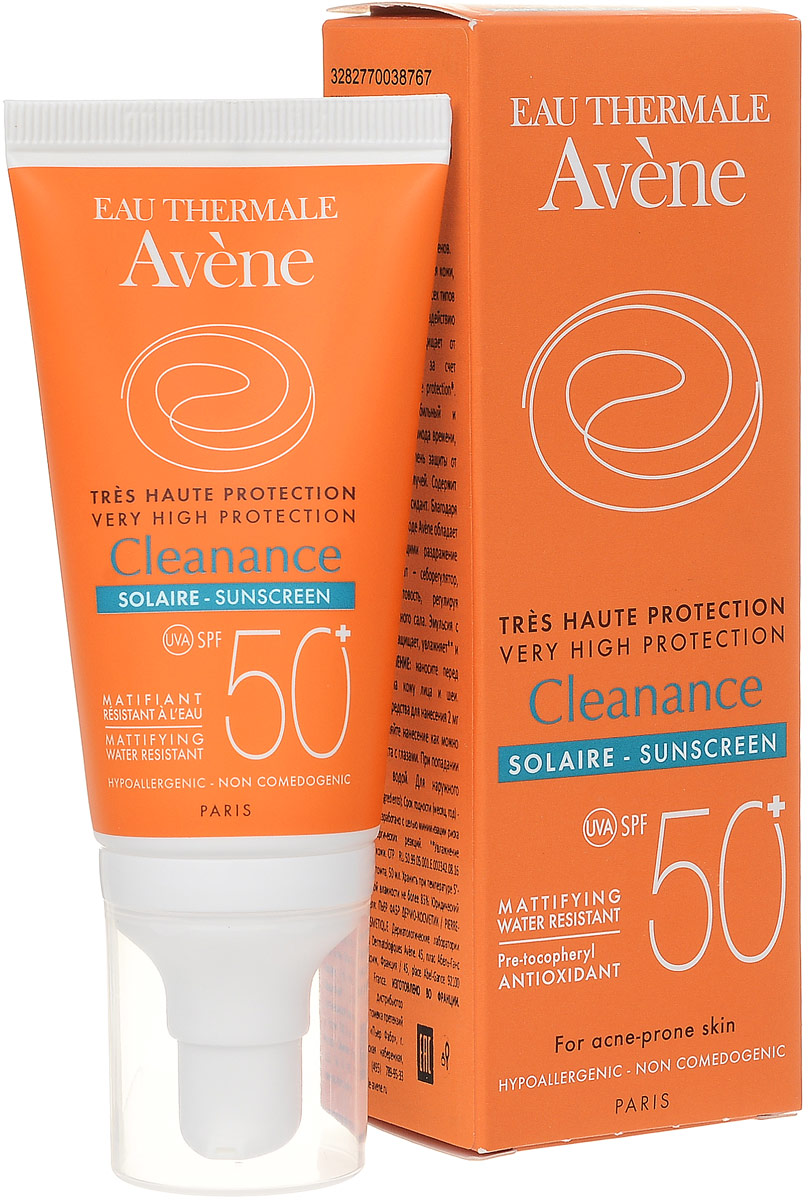 Aven Солнцезащитная эмульсия для проблемной кожи SPF50+, 50 млC51631 Aven Солнцезащитная эмульсия для проблемной кожи SPF50+, 50 млC51631Защита проблемной кожи от солнечного излучения и активная себорегуляция – две основные задачи, которые выполняет водостойкая эмульсия Avene Cleanance Solaire SPF 50+. Средство содержит запатентованный комплекс SunSitive с фильтрами SPF 50+, обеспечивающий максимальную защиту кожи, чувствительной к воздействию солнца. Ухаживающие компоненты успокаивают, предотвращают фотостарение и защищают кожу от атак свободных радикалов. Авен Клинанс Эмульсия Солнцезащитная SPF 50+ регулирует выработку кожного сала, сохраняет лицо матовым, а также предотвращает обострение акне, которое может появиться после пребывания на солнце. Благодаря легкой текстуре средство быстро впитывается и не оставляет следов на коже. Активные компоненты: •запатентованный комплекс SunSitive обеспечивает максимальную стабильную защиту от UVA- и UVB-лучей; •термальная вода Авен успокаивает кожу и предотвращает возникновение раздражения; •претокоферол – мощный антиоксидант, защищает клетки...