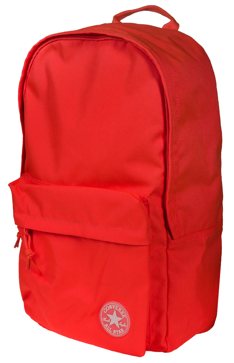 Рюкзак городской Converse Edc Poly Backpack, цвет: оранжевый. 1000333083010003330830 Рюкзак городской Converse Edc Poly Backpack, цвет: оранжевый. 1000333083010003330830Рюкзак городской Converse выполнен из полиэстера. Модель с одним отделением застегивается на молнию. Передняя стенка оформлена объемным карманом на молнии. Внутри имеется вместительный карман. Рюкзак оснащен широкими регулируемыми по длине плечевыми лямками и петлей для подвешивания.