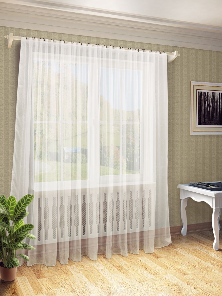 Тюль Sanpa Home Collection Долорес, на ленте, цвет: бежевый, высота 280 смHP10167/1-2000/1E Долорес бежев, , 300*280 см Тюль Sanpa Home Collection Долорес, на ленте, цвет: бежевый, высота 280 смHP10167/1-2000/1E Долорес бежев, , 300*280 смТюль Долорес нежного цвета в классическом однотонном исполнении изготовлена из ткани вуаль. Воздушная ткань привлечет к себе внимание и идеально оформит интерьер любого помещения. Ткань вуаль - это гладкая, тонкая, полупрозрачная ткань, изготавливаемая из хлопка, шерсти, шёлка или полиэстера путём полотняного переплетения нитей. Крепление к карнизу осуществляется при помощи вшитой шторной ленты.
