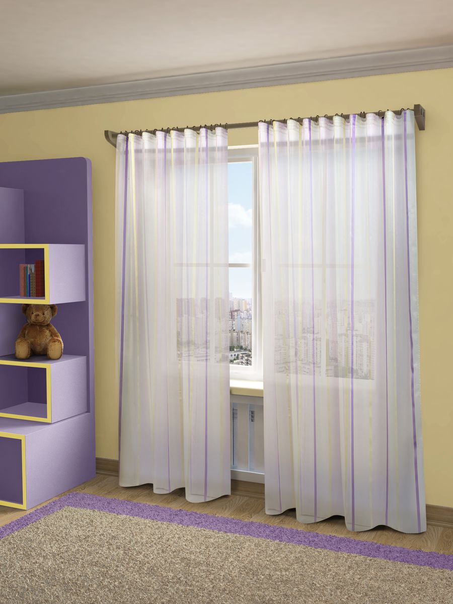 Тюль Sanpa Home Collection Холли, на ленте, цвет: сиреневый, высота 280 смHP10462/6/1E Холли сиреневый, , 300*280 см Тюль Sanpa Home Collection Холли, на ленте, цвет: сиреневый, высота 280 смHP10462/6/1E Холли сиреневый, , 300*280 смТюль Холли нежного цвета изготовлена из полуорганзы. Воздушная ткань привлечет к себе внимание и идеально оформит интерьер любого помещения. Тюль сделает ваш интерьер более нежным, воздушным и невесомым. Можно драпировать окно только тюлью или только портьерами, но вместе они создают идеальную композицию. Мы рекомендуем под однотонные портьеры нейтральных тонов подбирать сложносочиненную тюль, с изысканной вышивкой и орнаментом, а под портьеры с рисунком или ярких тонов - выбирать тюль с минималистичным рисунком или вообще без него. Крепление к карнизу осуществляется при помощи вшитой шторной ленты.