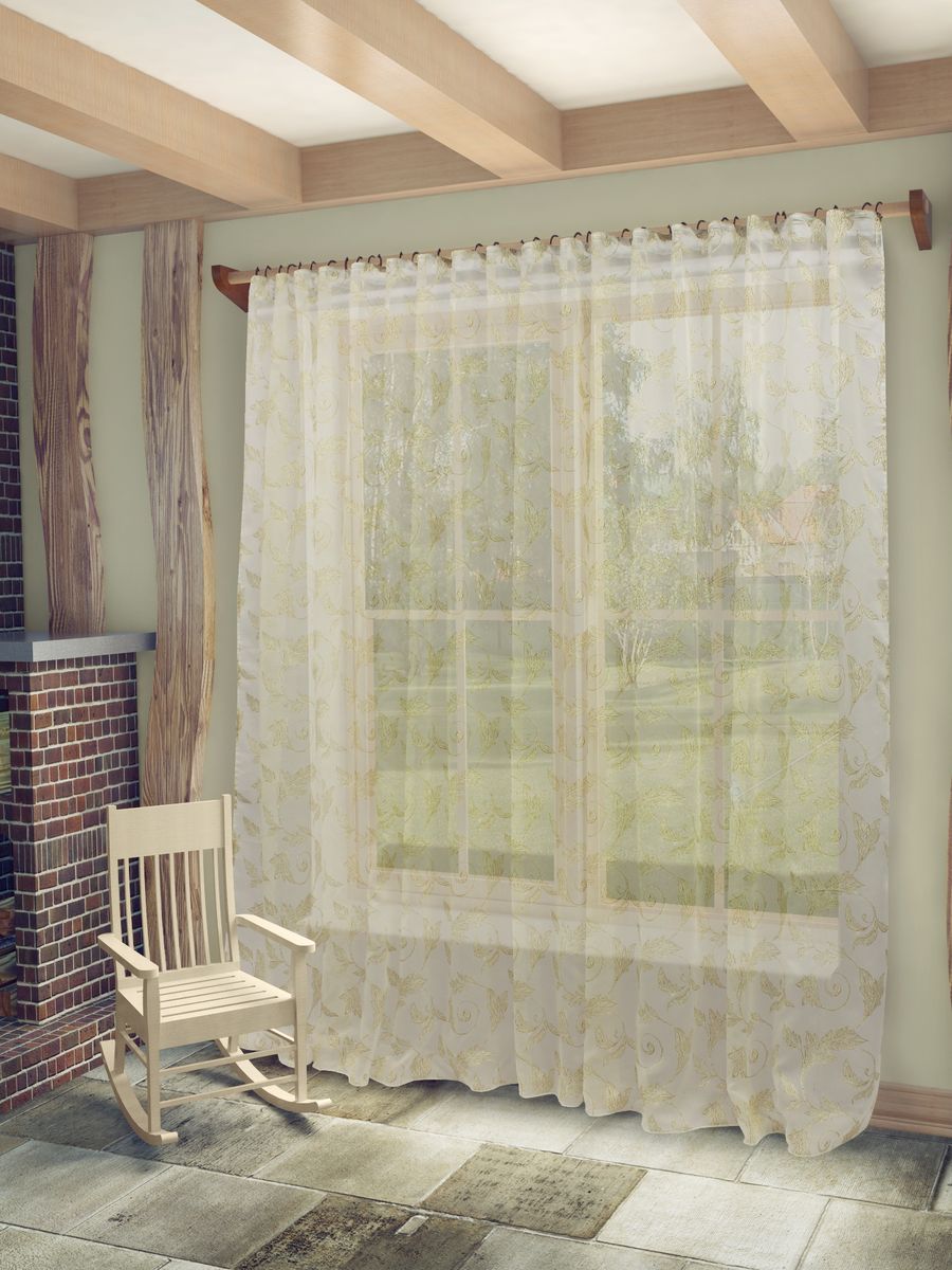 Тюль Sanpa Home Collection Изабелла, на ленте, цвет: золотистый, высота 260 смHP2084/13/1E ИЗАБЕЛЛА золотистый, , 300*260 см Тюль Sanpa Home Collection Изабелла, на ленте, цвет: золотистый, высота 260 смHP2084/13/1E ИЗАБЕЛЛА золотистый, , 300*260 смТюль Изабелла нежного цвета изготовлена из высококачественных материалов в технике деворе. Воздушная ткань привлечет к себе внимание и идеально оформит интерьер любого помещения. Деворе - это сложнейшая техника химического травления, при котором ткань приобретает великолепный, поистине волшебный вид. Изысканный атласный или бархатный рисунок буквально парит на матовом или прозрачном фоне, и материал становится лёгким, живым и объёмным. Крепление к карнизу осуществляется при помощи вшитой шторной ленты.