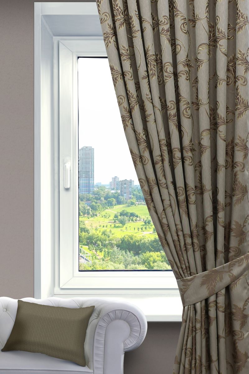 Штора Sanpa Home Collection Дебора, на ленте, цвет: пыльная роза, высота 260 смHP02250/1001/1Е Дебора пыльн.роза, , 200*260-1шт+подхват Штора Sanpa Home Collection Дебора, на ленте, цвет: пыльная роза, высота 260 смHP02250/1001/1Е Дебора пыльн.роза, , 200*260-1шт+подхватШтора Дебора с оригинальным узором изготовлена из ткани жаккард. Жаккард - одна из дорогостоящих тканей, так как её производство трудозатратно. Своеобразный рельефный рисунок, который получается в результате сложного переплетения на плотной ткани, напоминает гобелен. Крепление к карнизу осуществляется при помощи вшитой шторной ленты.