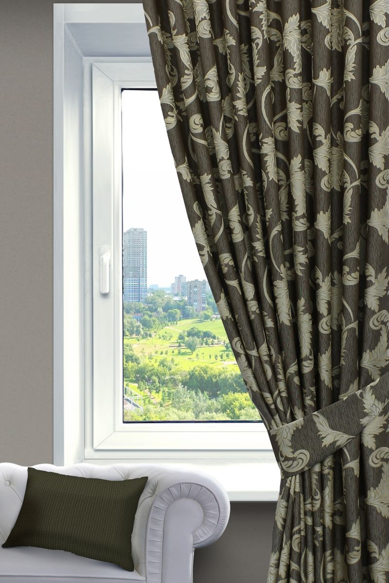 Штора Sanpa Home Collection Дебора, на ленте, цвет: золотисто-коричневый, высота 260 смHP02250/109/1Е Дебора золот-коричн, , 200*260-1шт+подхват Штора Sanpa Home Collection Дебора, на ленте, цвет: золотисто-коричневый, высота 260 смHP02250/109/1Е Дебора золот-коричн, , 200*260-1шт+подхватШтора Дебора с оригинальным узором изготовлена из ткани жаккард. Жаккард - одна из дорогостоящих тканей, так как её производство трудозатратно. Своеобразный рельефный рисунок, который получается в результате сложного переплетения на плотной ткани, напоминает гобелен. Крепление к карнизу осуществляется при помощи вшитой шторной ленты.
