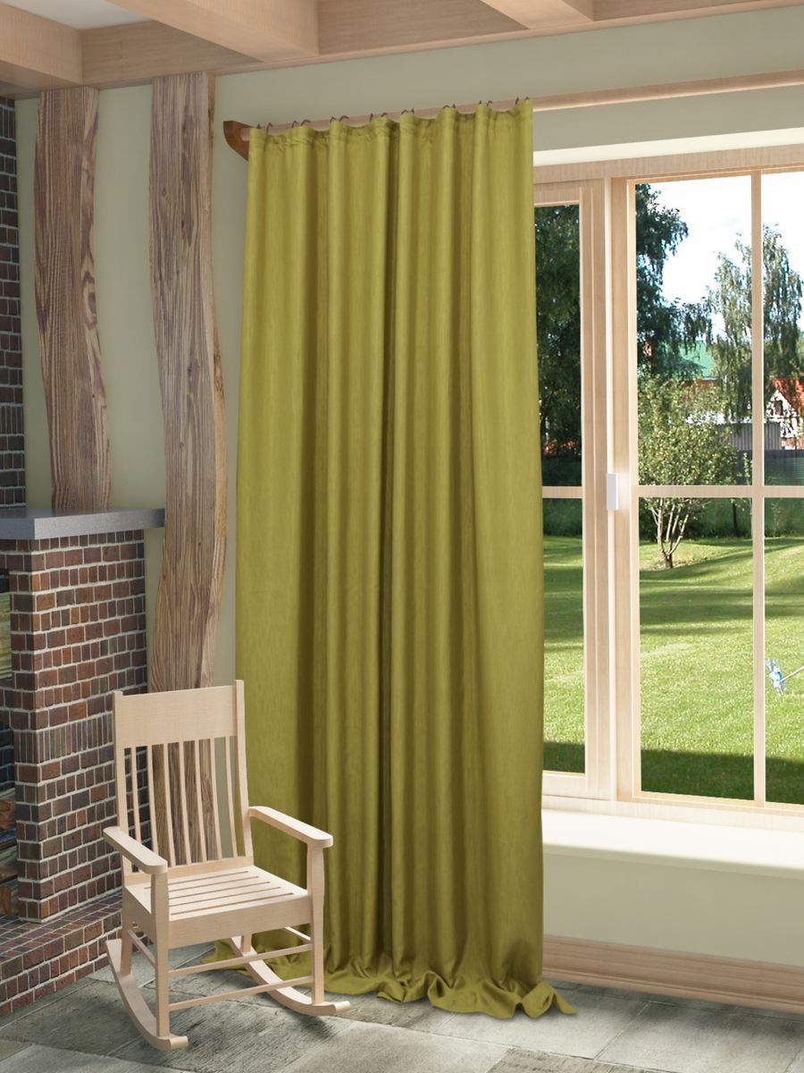 Штора Sanpa Home Collection Агнес, на ленте, цвет: оливковый, высота 280 смHP8120/123/1E Агнес оливковый, , 200*280 см Штора Sanpa Home Collection Агнес, на ленте, цвет: оливковый, высота 280 смHP8120/123/1E Агнес оливковый, , 200*280 смШтора Агнес в классическом однотонном исполнении изготовлена из ткани сатен. Сатен, или сатинет - это ткань из полиэфира с сатиновым переплетением нитей. На ощупь с лицевой стороны он напоминает атласное или шелковое полотно, однако его поверхность матовая, она рассеивает свет, не давая бликов. Крепление к карнизу осуществляется при помощи вшитой шторной ленты.