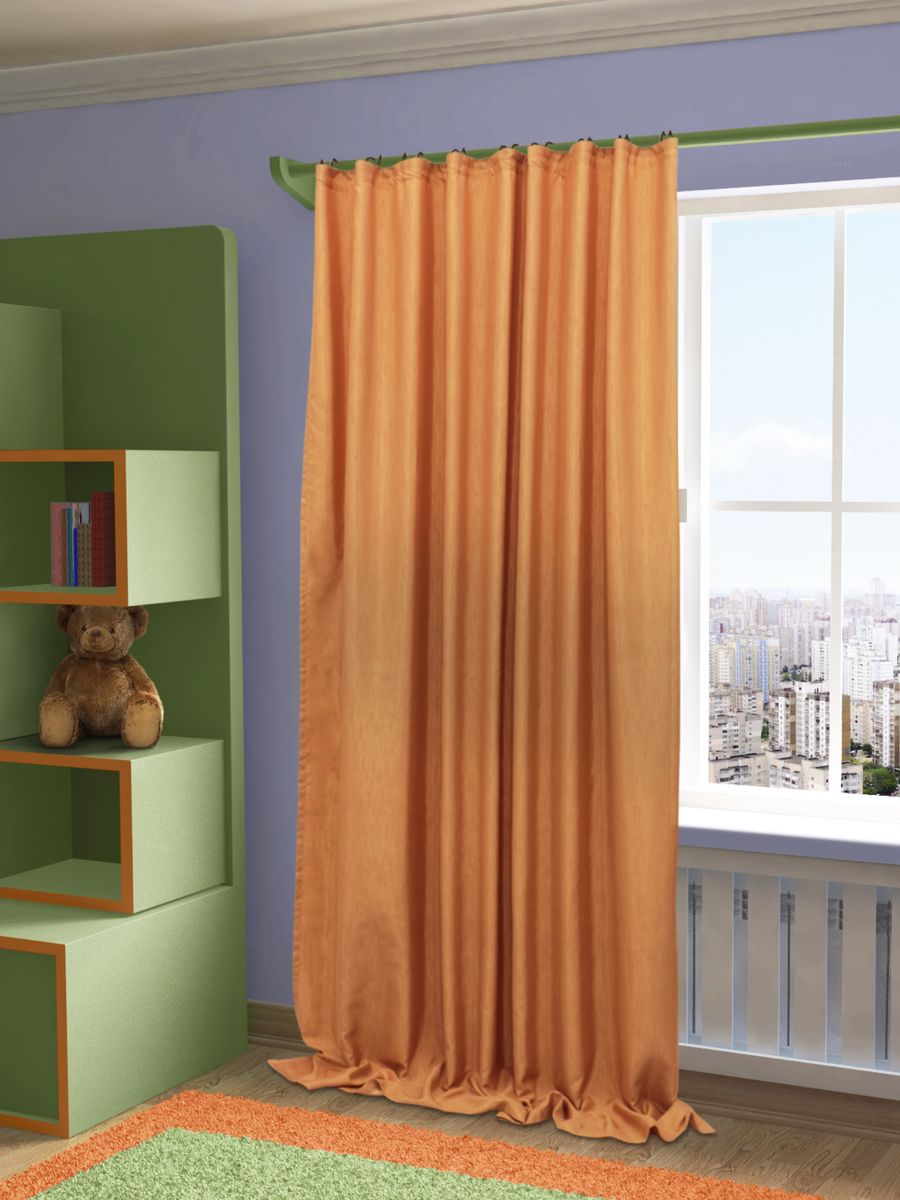 Штора Sanpa Home Collection Агнес, на ленте, цвет: медный, высота 280 смHP8120/128/1E Агнес медный, , 200*280 см Штора Sanpa Home Collection Агнес, на ленте, цвет: медный, высота 280 смHP8120/128/1E Агнес медный, , 200*280 смШтора Агнес в классическом однотонном исполнении изготовлена из ткани сатен. Сатен, или сатинет - это ткань из полиэфира с сатиновым переплетением нитей. На ощупь с лицевой стороны он напоминает атласное или шелковое полотно, однако его поверхность матовая, она рассеивает свет, не давая бликов. Крепление к карнизу осуществляется при помощи вшитой шторной ленты.