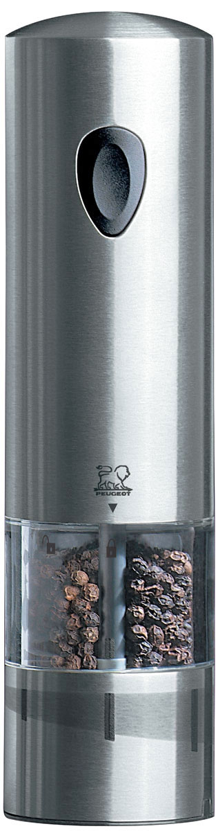 Мельница для перца Peugeot Elis rechargeable, электрическая, высота 20 см23225 Мельница для перца Peugeot Elis rechargeable, электрическая, высота 20 см23225Мельницы для специй PEUGEOT имеют безупречную репутацию благодаря легендарному внутреннему механизму, который совершенствовался в течение 160 лет и продолжает улучшаться благодаря высокотехнологичным возможностям современного производства.