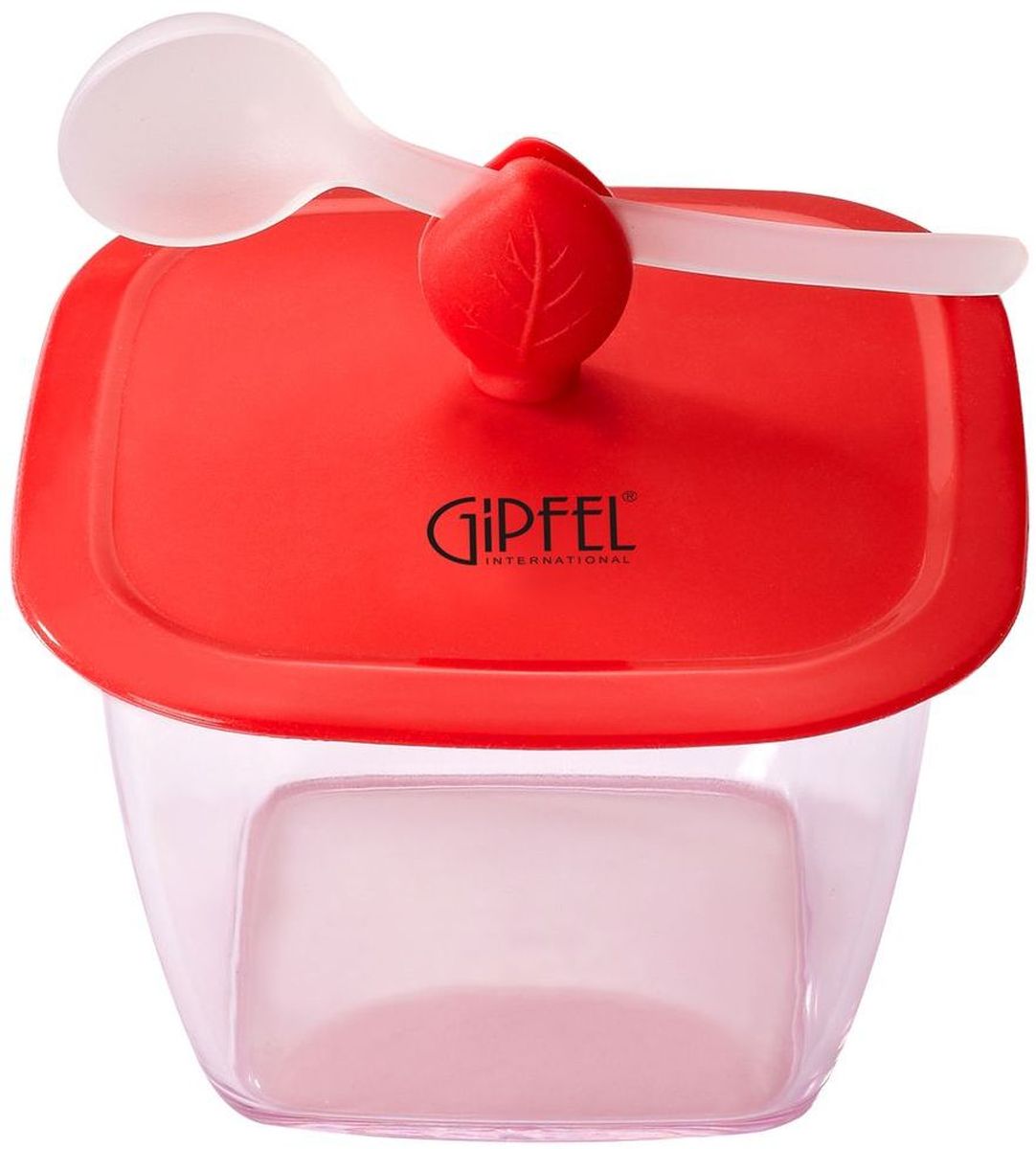 Емкость для специй Gipfel, с крышкой и ложкой, цвет: красный2879 Емкость для специй Gipfel, с крышкой и ложкой, цвет: красный2879Посуда Gipfel изготовлена только из качественных, экологически чистых материалов. Также уделяется особое внимание дизайну продукции, способному удовлетворять вкусы даже самых взыскательных покупателей. Сталь 8/10, из которой изготавливается посуда и аксессуары Gipfel, является уникальной. Она отличается высокими эксплуатационными характеристиками и крайне устойчива к физическим воздействиям. Сложно найти более подходящий для создания качественной кухонной посуды материал. Отличительной чертой металлической посуды, выполненной из подобной стали, является характерный сероватый оттенок поверхности и особый блеск. Это позволяет приготовить более здоровую пищу.