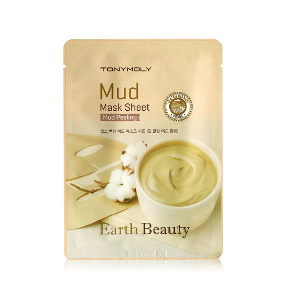 TonyMoly Тканевая маска для лица с белой глиной Earth Beauty Mud Peeling Mask Sheet, 35 грSS05027500 TonyMoly Тканевая маска для лица с белой глиной Earth Beauty Mud Peeling Mask Sheet, 35 грSS05027500После нанесения Earth Beauty Bubble Peeling Mask Sheet образует на лице пленку, которая вытягивает из пор все загрязнения. После ее снятия на коже остаются мелкие кислородные пузырьки, которые деликатно отшелушивают ороговевшие частички кожи. В результате кожа очищается, а ее тонус повышается. Основной действующий компоненты маски – уголь. Он устраняет все несовершенства кожи и избыток кожного сала, матирует, поддерживает необходимое увлажнение кожи. Кроме того, древесный уголь оказывает разогревающий эффект и нормализует процессы обмена. Экстракт папайи также обеспечивает мягкое отшелушивание отмерших клеток. Экстракт лаванды успокаивают кожу после очищения, снимает воспаления и раздражения, улучшает кровоснабжение, устраняет покраснения, осветляет тон лица. Экстракт зеленого чая омолаживает, наполняет клетки влагой и витаминами, оберегает от внешних воздействий, повышает упругость, разглаживает морщинки. Earth Beauty Bubble Peeling Mask Sheet абсорбирует вредные вещества,...