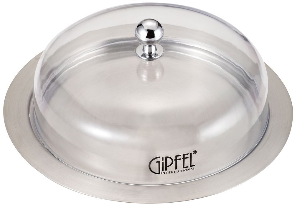 Масленка Gipfel, 16 x 6,7 см3905 Масленка Gipfel, 16 x 6,7 см3905Посуда Gipfel изготовлена только из качественных, экологически чистых материалов. Также уделяется особое внимание дизайну продукции, способному удовлетворять вкусы даже самых взыскательных покупателей. Сталь 8/10, из которой изготавливается посуда и аксессуары Gipfel, является уникальной. Она отличается высокими эксплуатационными характеристиками и крайне устойчива к физическим воздействиям. Сложно найти более подходящий для создания качественной кухонной посуды материал. Отличительной чертой металлической посуды, выполненной из подобной стали, является характерный сероватый оттенок поверхности и особый блеск. Это позволяет приготовить более здоровую пищу.