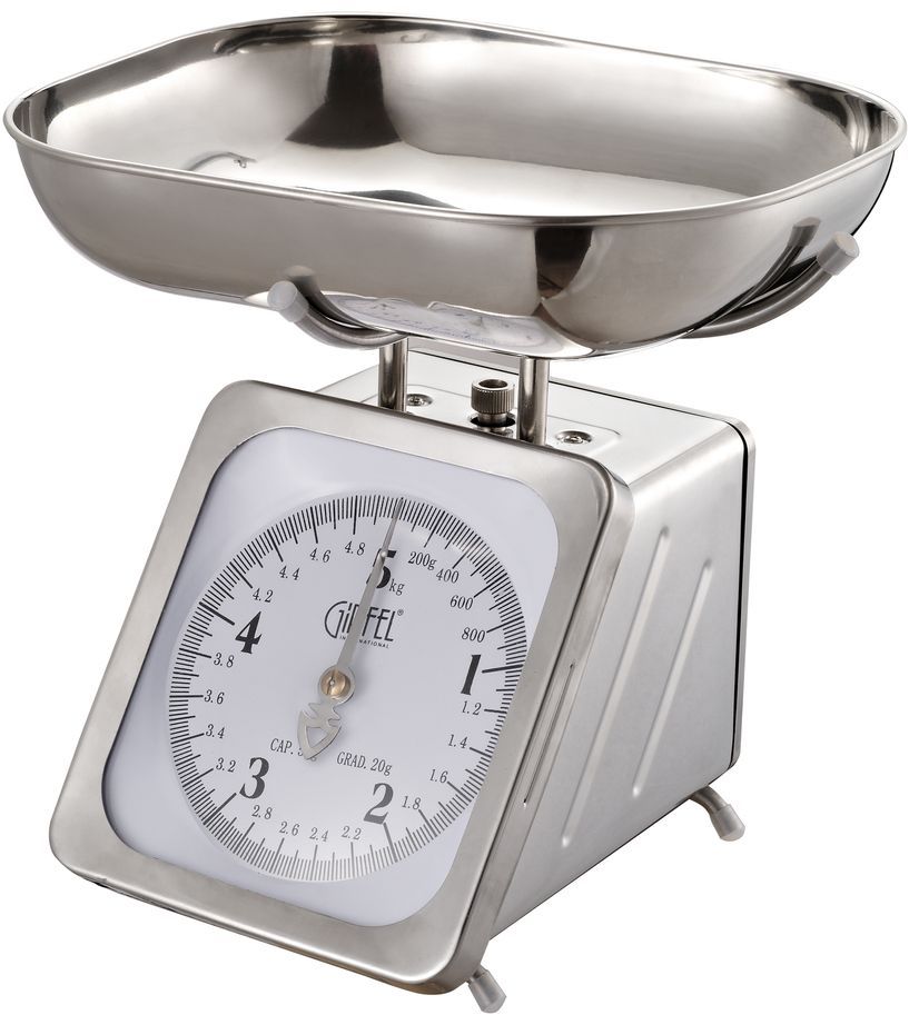 Весы кухонные Gipfel, механические, 5 кг5689 Весы кухонные Gipfel, механические, 5 кг5689Посуда Gipfel изготовлена только из качественных, экологически чистых материалов. Также уделяется особое внимание дизайну продукции, способному удовлетворять вкусы даже самых взыскательных покупателей. Сталь 8/10, из которой изготавливается посуда и аксессуары Gipfel, является уникальной. Она отличается высокими эксплуатационными характеристиками и крайне устойчива к физическим воздействиям. Сложно найти более подходящий для создания качественной кухонной посуды материал. Отличительной чертой металлической посуды, выполненной из подобной стали, является характерный сероватый оттенок поверхности и особый блеск. Это позволяет приготовить более здоровую пищу.