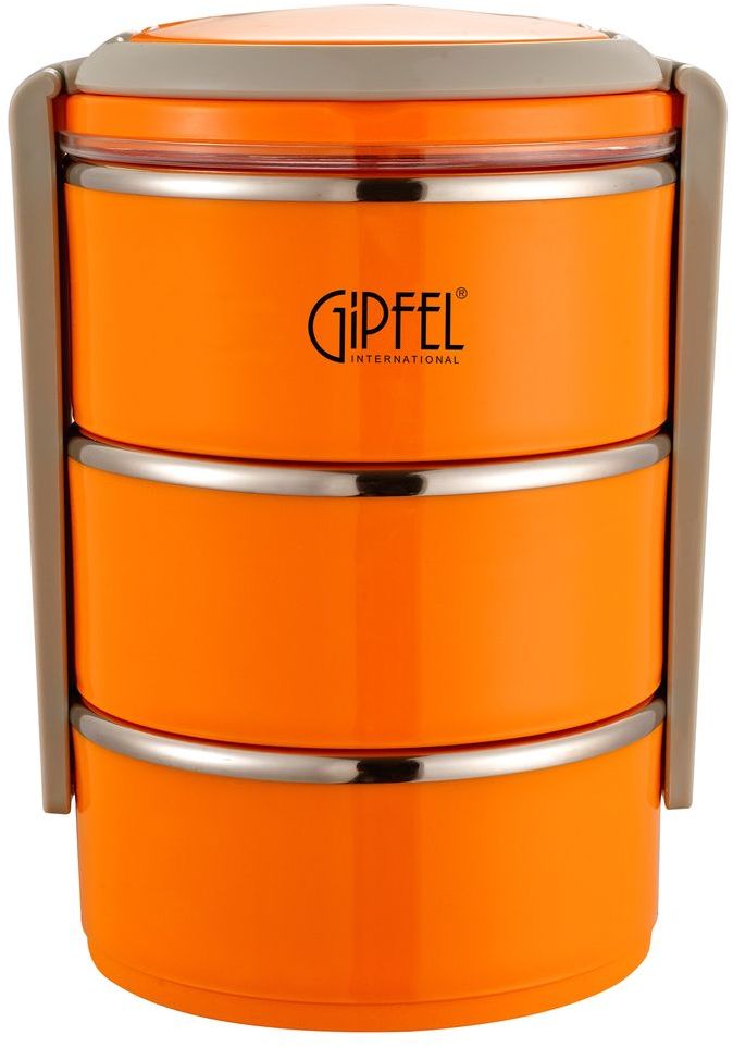 Контейнер пищевой Gipfel, 3 шт5783 Контейнер пищевой Gipfel, 3 шт5783Посуда Gipfel изготовлена только из качественных, экологически чистых материалов. Также уделяется особое внимание дизайну продукции, способному удовлетворять вкусы даже самых взыскательных покупателей. Сталь 8/10, из которой изготавливается посуда и аксессуары Gipfel, является уникальной. Она отличается высокими эксплуатационными характеристиками и крайне устойчива к физическим воздействиям. Сложно найти более подходящий для создания качественной кухонной посуды материал. Отличительной чертой металлической посуды, выполненной из подобной стали, является характерный сероватый оттенок поверхности и особый блеск. Это позволяет приготовить более здоровую пищу.