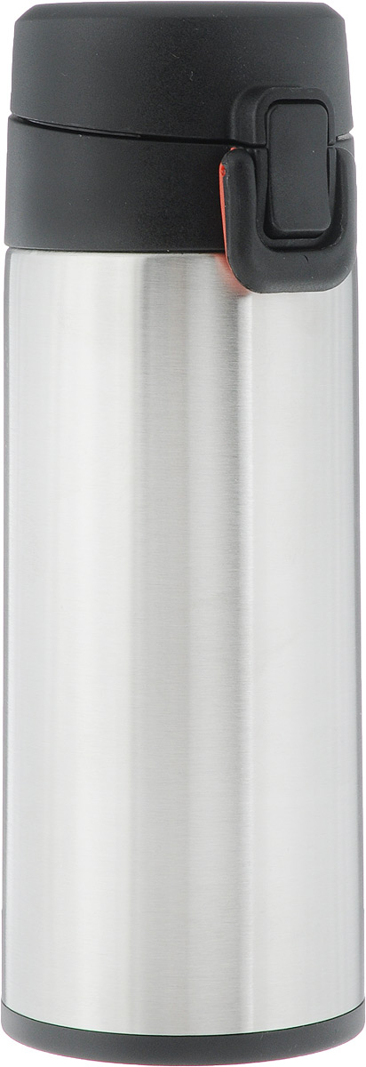 Термос Tescoma Constant Mocca, с замком, цвет: стальной, черный, 0,3 л318530 Термос Tescoma Constant Mocca, с замком, цвет: стальной, черный, 0,3 л318530Спортивный термос Tescoma Constant Mocca сохранит напитки горячими или холодными. Двойная колба из нержавеющей стали сохраняет и поддерживает первоначальную температуру напитка, поэтому вы сможете насладиться теплым чаем или любимым прохладительным напитком. Термос оснащен крышкой с кнопкой и замком, предохраняющим от преднамеренного открытия во время занятий спортом или путешествий. Объем термоса: 0,3 л. Диаметр термоса (по верхнему краю): 5 см. Высота термоса (с учетом крышки): 19,5 см.