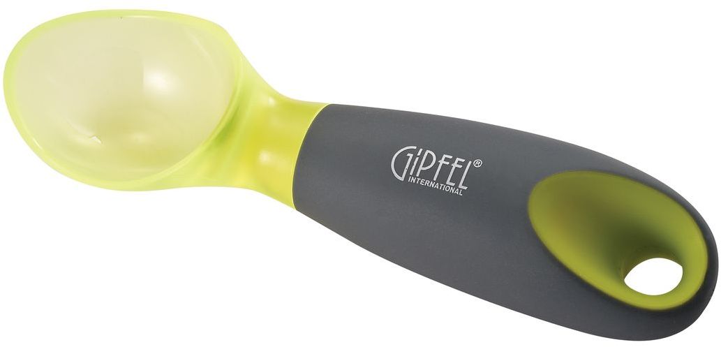 Ложка для мороженого Gipfel Tamu, длина 17,5 см9908 Ложка для мороженого Gipfel Tamu, длина 17,5 см9908Посуда Gipfel изготовлена только из качественных, экологически чистых материалов. Также уделяется особое внимание дизайну продукции, способному удовлетворять вкусы даже самых взыскательных покупателей. Сталь 8/10, из которой изготавливается посуда и аксессуары Gipfel, является уникальной. Она отличается высокими эксплуатационными характеристиками и крайне устойчива к физическим воздействиям. Сложно найти более подходящий для создания качественной кухонной посуды материал. Отличительной чертой металлической посуды, выполненной из подобной стали, является характерный сероватый оттенок поверхности и особый блеск. Это позволяет приготовить более здоровую пищу.