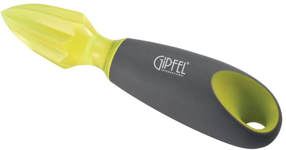 Соковыжималка для цитрусовых Gipfel Tamu, длина 17,5 см9910 Соковыжималка для цитрусовых Gipfel Tamu, длина 17,5 см9910Посуда Gipfel изготовлена только из качественных, экологически чистых материалов. Также уделяется особое внимание дизайну продукции, способному удовлетворять вкусы даже самых взыскательных покупателей. Сталь 8/10, из которой изготавливается посуда и аксессуары Gipfel, является уникальной. Она отличается высокими эксплуатационными характеристиками и крайне устойчива к физическим воздействиям. Сложно найти более подходящий для создания качественной кухонной посуды материал. Отличительной чертой металлической посуды, выполненной из подобной стали, является характерный сероватый оттенок поверхности и особый блеск. Это позволяет приготовить более здоровую пищу.