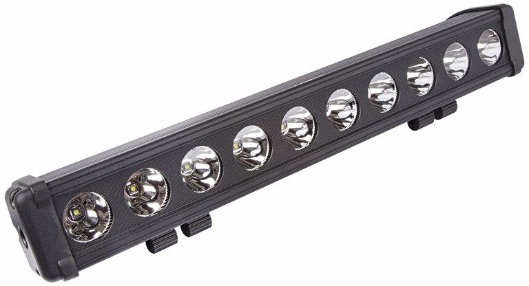 Фара автомобильная Lamper, светодиодная, 100 W80-1135 Фара автомобильная Lamper, светодиодная, 100 W80-1135Напряжение: 9-32 Вольт Мощность одного светодиода: 10W Модель светодиода: CREE Кол-во светодиодов: 10 шт. Световой поток: 8000 Люмен Температура свечения: 5000 Кельвинов Рабочий ток при 12/24V: 2,5/1,25A Световой поток: направленный ( на расстоянии 800 метров , луч 30 метров ) Подключение: водонепроницаемый разъём 2pin Крепление: болт 10мм Виброустойчивость: 10-2000Hz Линзы: ударопрорчный поликарбонат Корпус: алюминиевый сплав Размеры: 48.3 x 7.3 x 10.7 Пыле-влагозащищенность: IP-68 (6-полная защита от пыли,8K-полная защита от воды, выдерживает высокое давление воды во время мойки) Рабочая температура: от -40С до +105С Срок службы: 50 000 часов