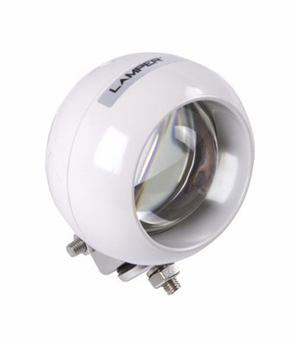Фара автомобильная Lamper, светодиодная, 20 W80-1171 Фара автомобильная Lamper, светодиодная, 20 W80-1171Напряжение: 12-30 Вольт Мощность одного светодиода: 20W Модель светодиода: CREE Кол-во светодиодов: 1 шт. Световой поток: 2000 Люмен Температура свечения: 5500 Кельвинов Рабочий ток при 12/24V: 2,5/1,25A Световой поток: рассеянный Подключение: водонепроницаемый разъём 2pin Крепление: болт 10мм Виброустойчивость: 10-2000Hz Линзы: ударопрорчный поликарбонат Корпус: алюминиевый сплав Размеры: 106 x 70 Пыле-влагозащищенность: IP-68 (6-полная защита от пыли,8K-полная защита от воды, выдерживает высокое давление воды во время мойки) Рабочая температура: от -40С до +105С Срок службы: 50 000 часов