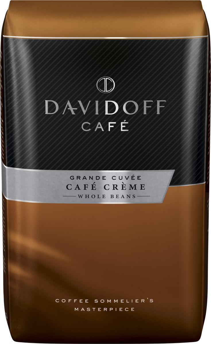 Davidoff Cafe Creme кофе в зернах, 500 г92045 Davidoff Cafe Creme кофе в зернах, 500 г92045Тайна лучшего кофе кроется в трех составляющих: в качестве зерен, составе и правильном приготовлении. Поэтому Davidoff доверяет работу с лучшими зернами только лучшим экспертам. Затем правильная обжарка доводит зерна до совершенства, имя которому Davidoff Cafe Creme. Эта эксклюзивная, тщательно подобранная смесь лучших зерен высокогорных сортов Центральной и Южной Америки подходит для любых случаев и им можно наслаждаться в течение всего дня. Аромат, который не спутаешь ни с чем, золотистая пенка крема, насыщенный вкус - все удовольствия в одной чашке кофе!