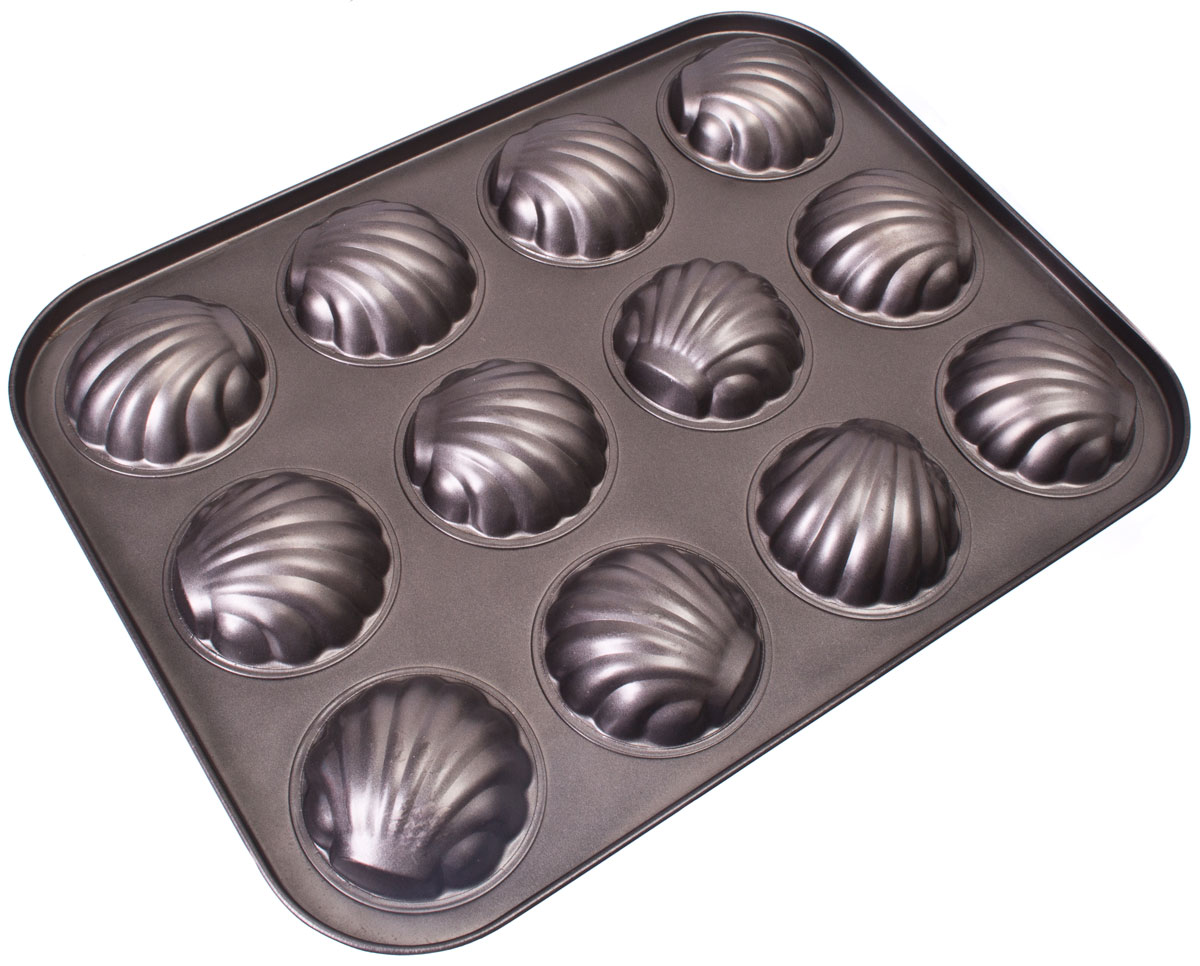 Форма для выпечки Vetta Печенье. Ракушка, 12 ячеек, 35 x 26,5 см846212 Форма для выпечки Vetta Печенье. Ракушка, 12 ячеек, 35 x 26,5 см846212Форма для выпечки изготовлена из стали с антипригарным покрытием. Такая форма найдет свое применение для выпечки большинства кулинарных шедевров. Форма равномерно и быстро прогревается, выпечка пропекается равномерно. Благодаря антипригарному покрытию, готовый продукт легко вынимается, а чистка формы не составит большого труда. Какое бы блюдо вы не приготовили, результат будет превосходным!