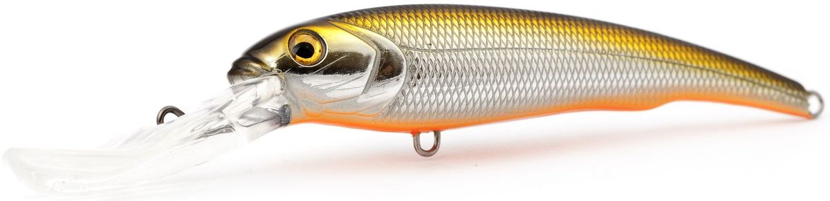 Воблер плавающий Atemi Predator special, цвет: Gold Shad, длина 15 см, вес 47 г, заглубление 9 м513-00062 Воблер плавающий Atemi Predator special, цвет: Gold Shad, длина 15 см, вес 47 г, заглубление 9 м513-00062Воблер ATEMI Predator special, Gold Shad, плавающий, 15 см специально создан для ловли хищных рыб в весенне-летний период. Идеально подходит в качестве приманки для щуки и сома, для ловли которых необходимо брать наживку большого размера примерно от 12 см летом. Чем глубже водоем, тем более увесистая наживка вам потребуется. Заглубление приманки ATEMI Predator special, Gold Shad - 9 м, а вес - 47 г, что делает ее прекрасным выбором для рыбалки на глубоких водоемах. арт. 513-00062 Воблер ATEMI Predator special (плавающий) цвет Gold Shad размер: 15см вес 47 г, заглубление: 9 м Производитель: Атеми Рекомендуется для ловли – щуки, окуня, форели, басса, язя, голавля, желтоперого судака, жереха.