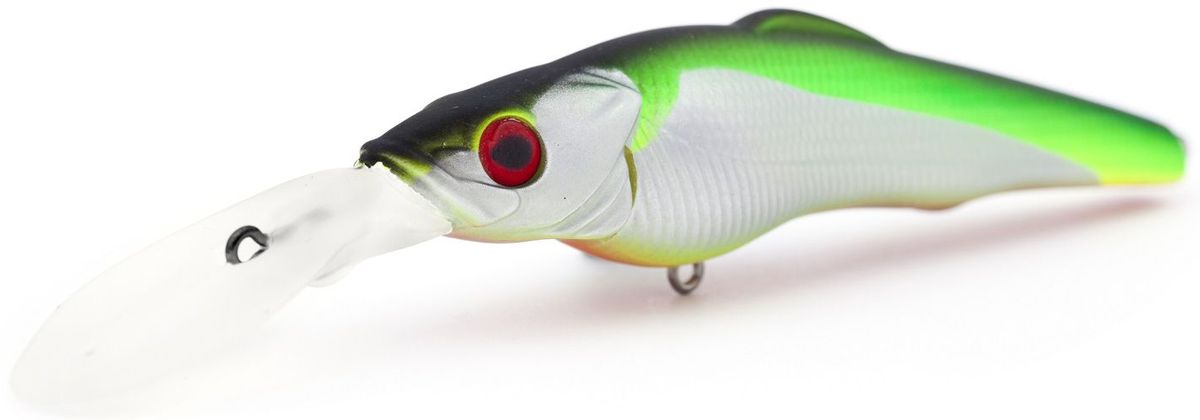 Воблер плавающий Atemi Cayman Shad, цвет: Silver Chart, длина 9 см, вес 16 г, заглубление 4,5 м513-00160 Воблер плавающий Atemi Cayman Shad, цвет: Silver Chart, длина 9 см, вес 16 г, заглубление 4,5 м513-00160Плавающий воблер ATEMI Cayman Shad арт. 513-00160 Плавающий воблер ATEMI Cayman Shad, цвет Silver Chart, размер: 90мм, вес 16г, заглубление: 4.5м Производитель: Атеми Приманка Atemi Воблер Cayman Shad - плавающий воблер, который отлично подходит для ловли щуки, форели, басса, голавля, жереха, желтоперого судака, окуня. Эта легкая приманка может использоваться для ловли рыбы вверх по течению, если обеспечить более высокую, нежели скорость течения, скорость проводки. Воблер также может использоваться и при ловли против течения. Приманка является отличным решением для озер и хранилищ, и может применяться как для троллинга, так и для ловли в заброс. Важным условием использования данной модели приманки является правильно подобранная снасть