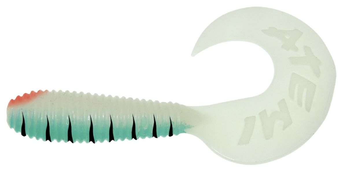 Твистер Atemi, цвет: Greenwhite, длина 8,5 см, 8 штASB085-WGR Твистер Atemi, цвет: Greenwhite, длина 8,5 см, 8 штASB085-WGRТвистер Atemi 8,5см цвет: GREENWHITE Твистеры стали входить и закрепились в обиходе рыболовов 10-15 лет назад. Силиконовая приманка Atemi очень быстро завоевала свою популярность, благодаря ее уловисто сти и относительной дешевизне. Твистер Atemi является высокочастотной приманкой. Силиконовая приманка, имитирующая различных червей, вьюнов и лягушек. Твистер имеет ребристое тело и изогнутый серповидный хвост, который при движении совершает волнообразные колебания, чем и придает приманке сходство с естественными организмами. Характеристики: Материал Силикон Количество в упаковке, ш 8 Длина приманки, мм 85 Страна-изготовитель Китай Упаковка Пакет Размер упаковки (ДхШхВ), см 18 х 13 х 1 Вес в упаковке, г 110