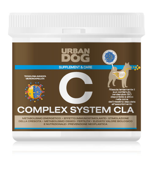 Иммуностимулирующая комплексная система CLA Urban Dog, 1 кгUD313CLK1 Иммуностимулирующая комплексная система CLA Urban Dog, 1 кгUD313CLK1Улучшает развитие мышц, укрепляет и поддерживает сердечную деятельность, уменьшает жировые отложения без изменения общей массы тела, но увеличивая синтез мышечной массы за счёт увеличения липолиза. Комплексная система CLA повышает эффективность иммунной системы, оказывает омолаживающее действие на организм старых особей. КОМПЛЕКСНАЯ СИСТЕМА CLA способствует увеличению фертильности у племенных животных: при регулярном применении с первого дня течки до родов вызывает увеличение выработки молока, снижение стресса, испытываемого животным.