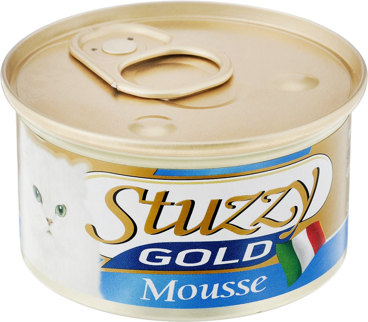Консервы для взрослых кошек Stuzzy Gold, с камбалой, 85 г132.C428 Консервы для взрослых кошек Stuzzy Gold, с камбалой, 85 г132.C428Консервы для кошек Stuzzy Gold - это дополнительный рацион для взрослых кошек. Корм обогащен таурином и витамином Е для поддержания правильной работы сердца и иммунной системы. Инулин обеспечивает всасывание питательных веществ, а биотин способствуют великолепному внешнему виду кожи и шерсти. Корм приготовлен на пару, не содержит красителей и консервантов. Состав: мясо и мясные субпродукты 45%, рыба и рыбные субпродукты 10% (из них камбала 6%). Питательная ценность: белок 12%, жир 6%, клетчатка 0,4%, зола 3%, влажность 78%. Питательные добавки (на кг): витамин А 1177 МЕ, витамин D3 700 МЕ, витамин Е 40 мг, таурин 300 мг, железо 63,14 мг, цинк 40,8 мг, медь 2,32 мг, марганец 3,25 мг, селен 0,155 мг, йод 0,76 мг, смола кассии 3000 мг. Товар сертифицирован.