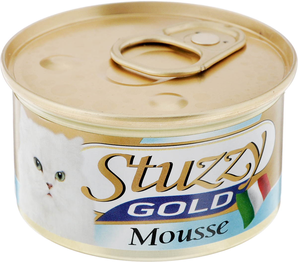 Консервы для кошек Stuzzy Gold, с индейкой, 85 г132.C426 Консервы для кошек Stuzzy Gold, с индейкой, 85 г132.C426Консервы для кошек Stuzzy Gold - это дополнительный рацион для взрослых кошек. Корм обогащен таурином и витамином Е для поддержания правильной работы сердца и иммунной системы. Инулин обеспечивает всасывание питательных веществ, а биотин способствуют великолепному внешнему виду кожи и шерсти. Корм приготовлен на пару, не содержит красителей и консервантов. Состав: мясо и мясные субпродукты 60% (из них индейка 13%). Питательная ценность: белок 11%, жир 7%, клетчатка 0,5%, зола 2,5%, влажность 78%. Питательные добавки (на кг): витамин А 1177 МЕ, витамин D3 700 МЕ, витамин Е 40 мг, таурин 300 мг, железо 63,14 мг, цинк 40,8 мг, медь 2,32 мг, марганец 3,25 мг, селен 0,155 мг, йод 0,76 мг, смола кассии 3000 мг. Товар сертифицирован