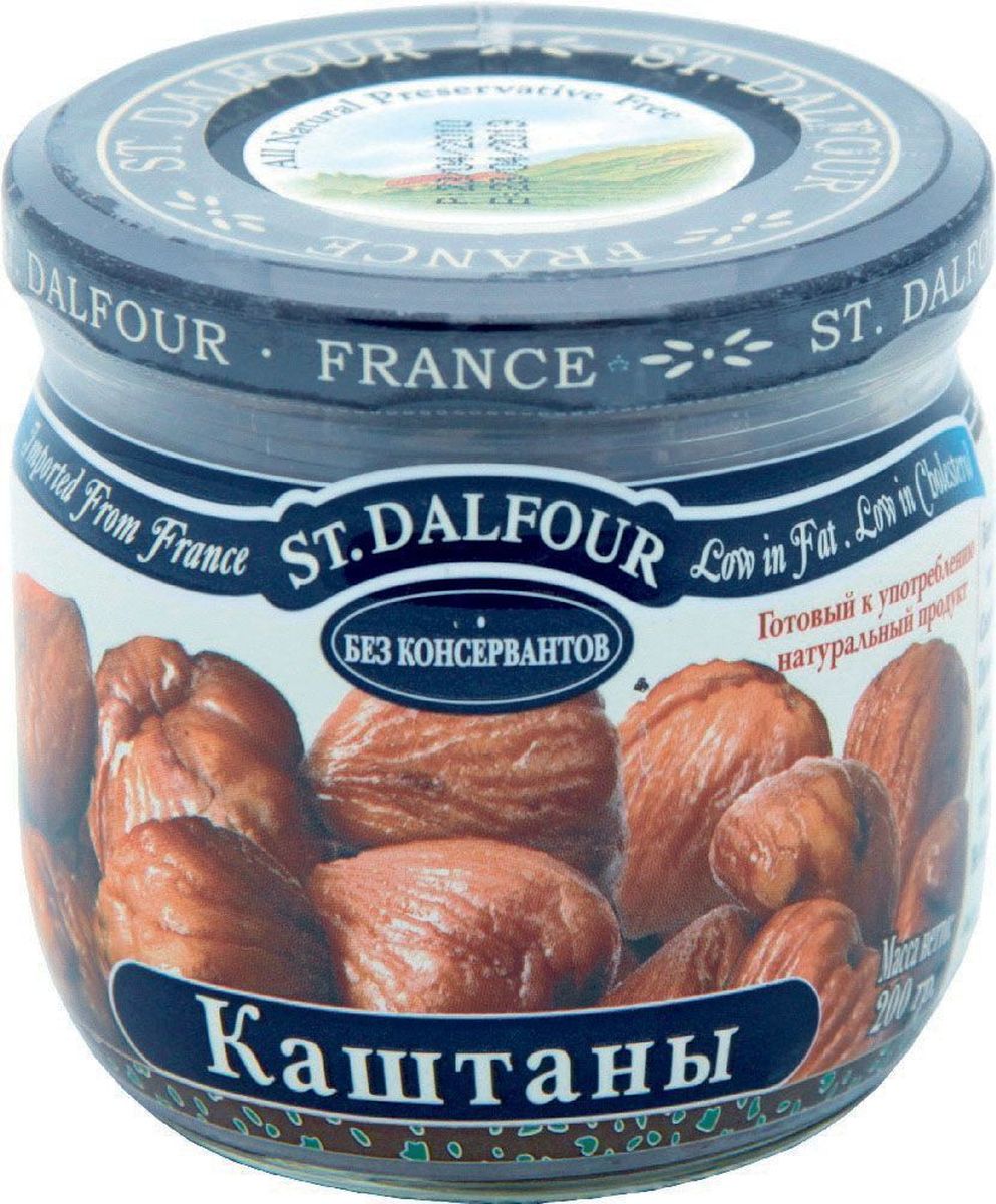 St.Dalfour Каштаны консервированные, 200 г207046 St.Dalfour Каштаны консервированные, 200 г207046Полностью натуральный продукт. Отсортированный вручную, чистый, готовый к употреблению продукт.