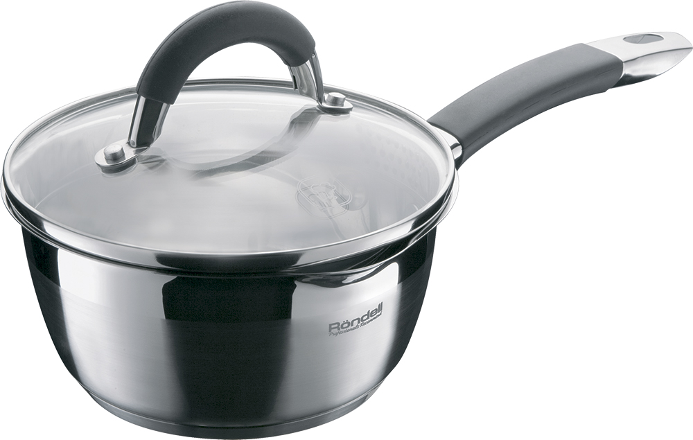 Ковш Rondell Flamme, с крышкой, 1л. RDS-027RDS-027 Ковш Rondell Flamme, с крышкой, 1л. RDS-027RDS-027Ковш Rondell с крышкой 14 см, (1л) Flamme