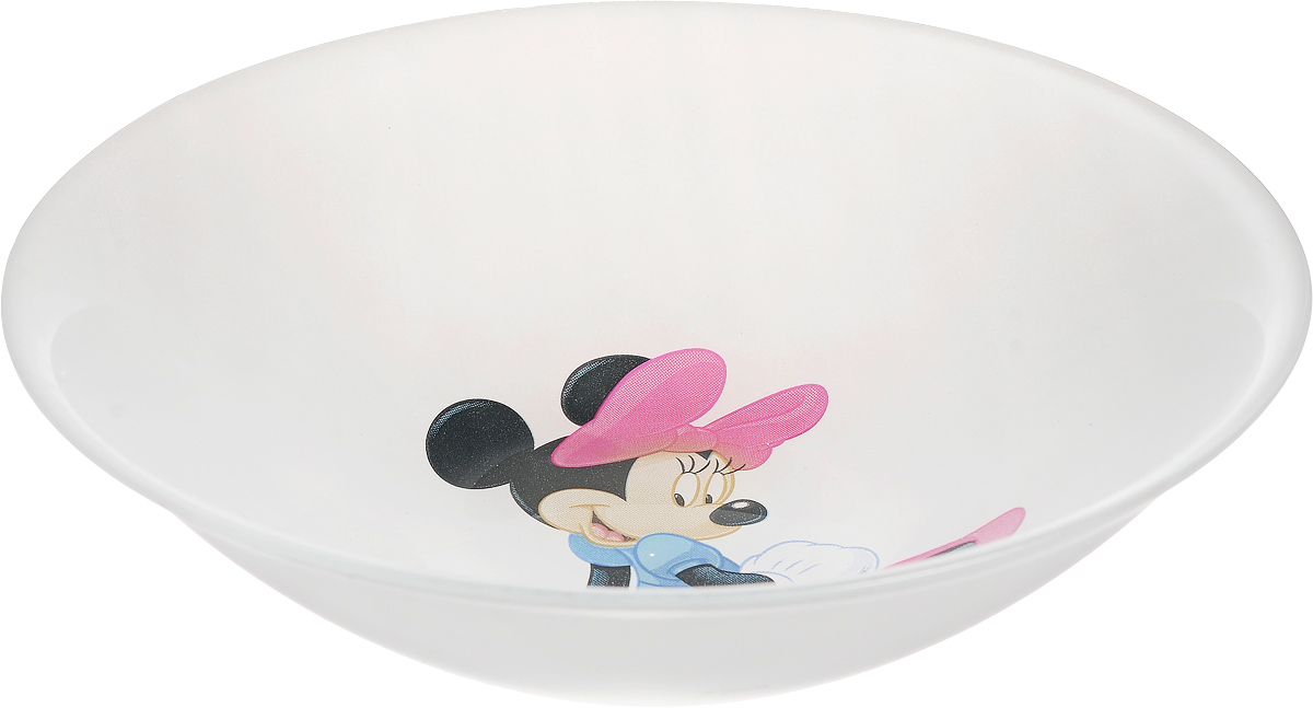 Миска Luminarc Disney Minnie Colors, диаметр 16,5 смL2122 Миска Luminarc Disney Minnie Colors, диаметр 16,5 смL2122Миска Luminarc Disney Minnie Colors, декорированная изображением Minnie, изготовлена из высококачественного ударопрочного стекла. Изделие устойчиво к повреждениям и истиранию, в процессе эксплуатации не впитывает запахи и сохраняет первоначальные краски. Миска подходит для подачи жидких блюд, каш, мюсли и многого другого. Посуда Luminarc обладает не только высокими техническими характеристиками, но и красивым эстетичным дизайном. Luminarc - это современная, красивая, практичная столовая посуда. Можно мыть в посудомоечной машине.