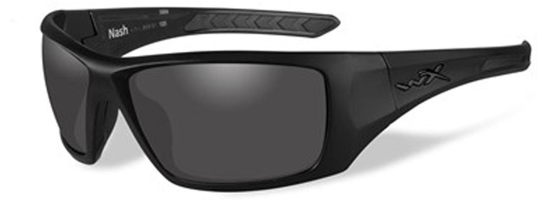 Очки солнцезащитные WileyX Nash Black Ops, для охоты, рыбалки и активного отдыха, цвет: Smoke GreyACNAS01 Очки солнцезащитные WileyX Nash Black Ops, для охоты, рыбалки и активного отдыха, цвет: Smoke GreyACNAS01Дымчато-серые линзы данных очков обеспечивают максимальное уменьшение бликов и не искажают цвета. Данная модель отлично подходит для использования в яркие дни с интенсивным освещением. ЗАЩИТА ОТ УДАРОВ НА ВЫСОКОЙ СКОРОСТИ Оправа и линзы должны выдерживать удар тяжелого снаряда весом 500 гр, падающего с высоты 127 см ПРОЧНОЕ ПОКРЫТИЕ Устойчивое к царапинам покрытие защищает линзы от механических повреждений и продлевает срок их службы.